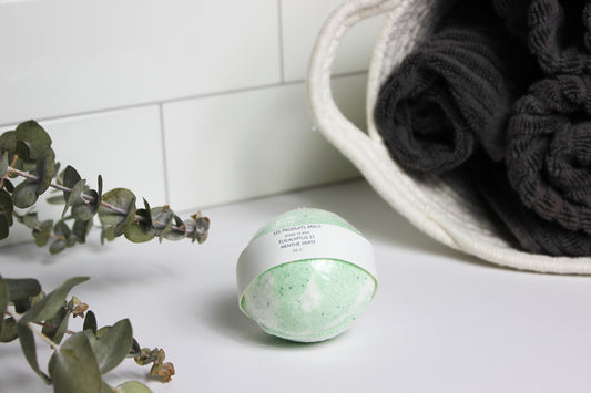 Eucalyptus et menthe verte - Bombe de bain