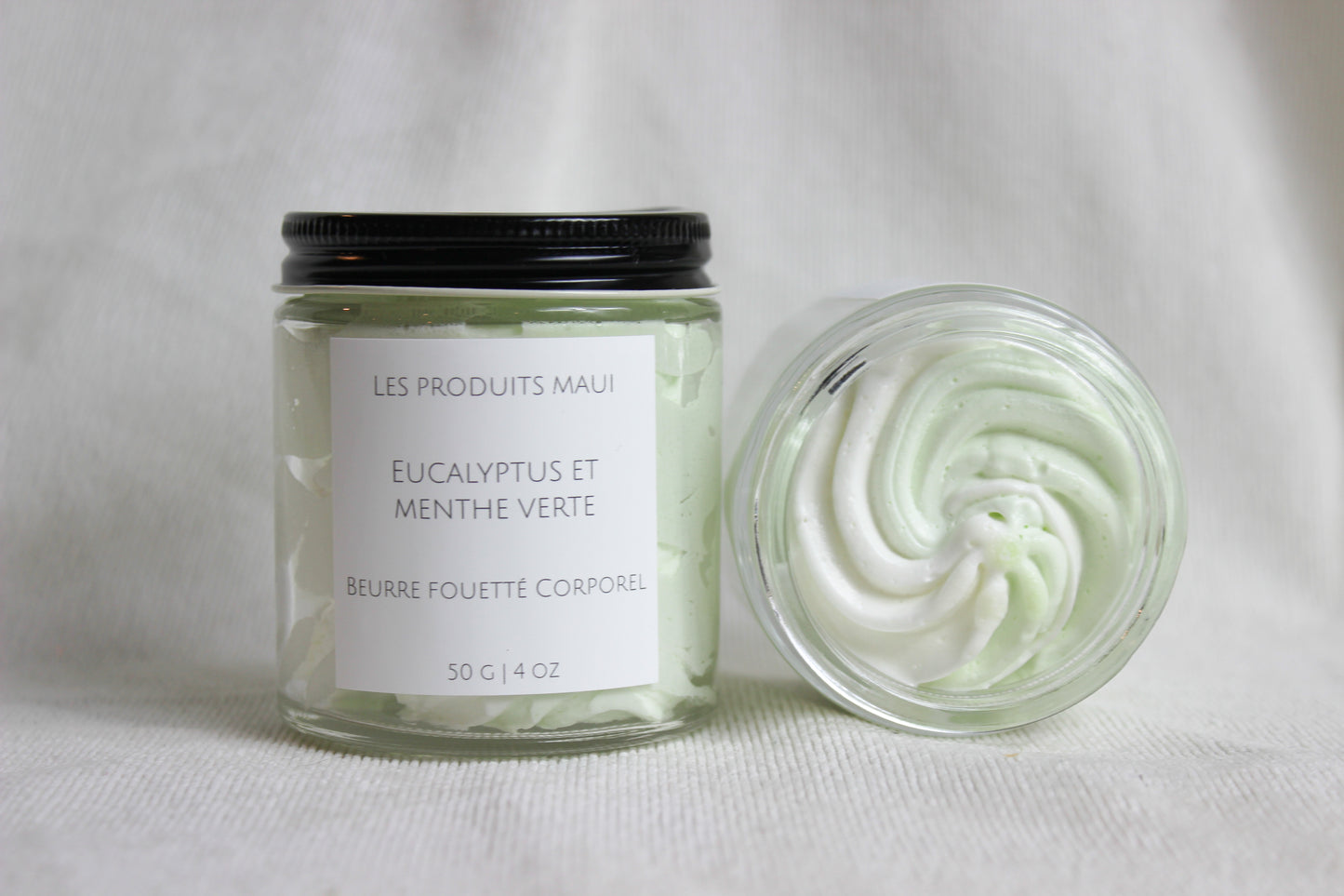 Eucalyptus et menthe verte - Beurre fouetté corporel