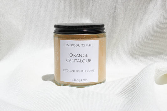 Orange cantaloup - Exfoliant pour le corps