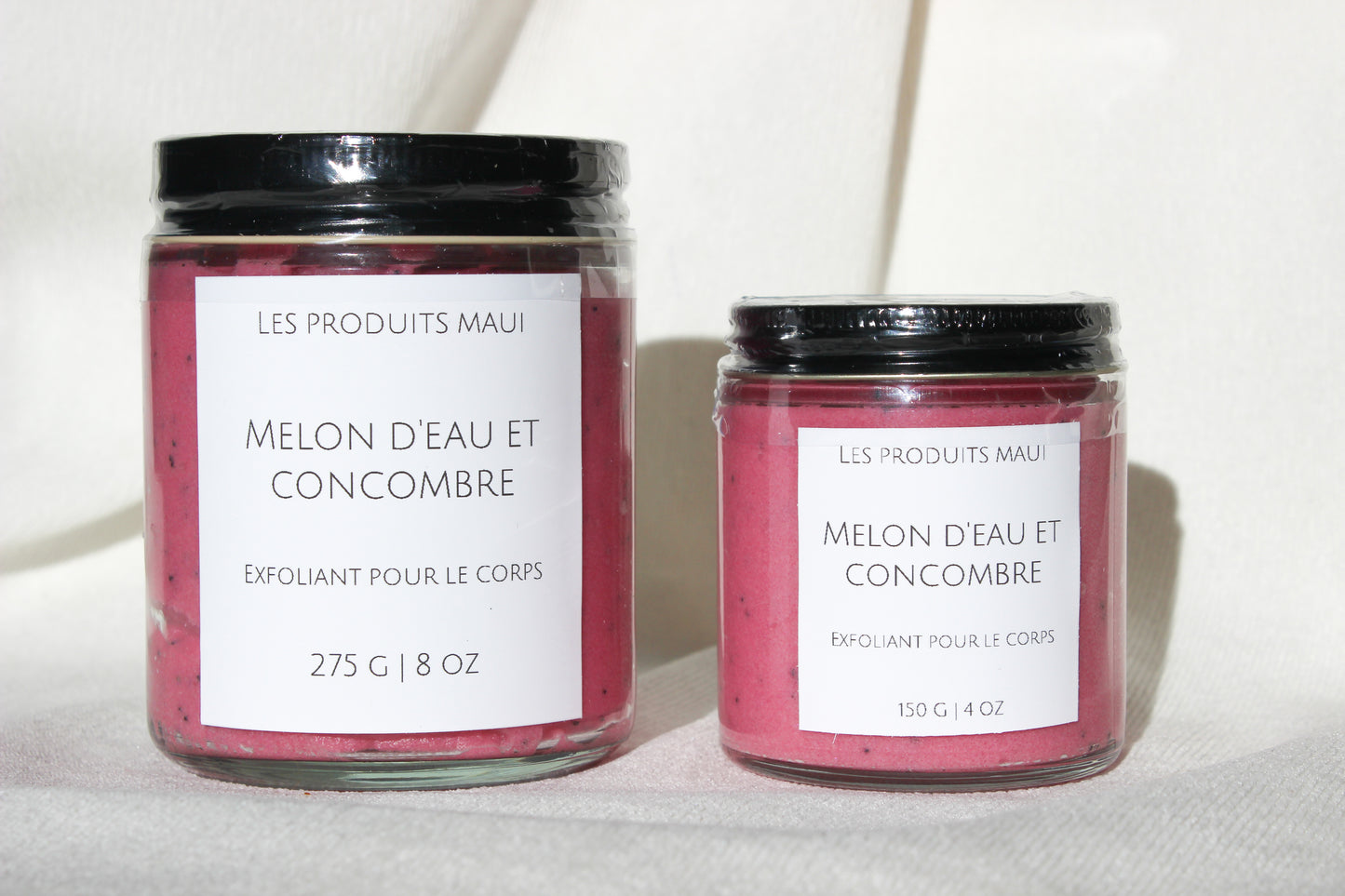 Melon d'eau et concombre - Exfoliant pour le corps